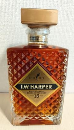【日本未入荷】I.W.ハーパー 15年 バーボン 750ml ALC43％のサムネイル