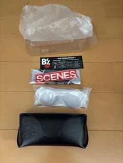 B'z SCENES シルバーラウンドメガネ 稲葉浩志 モデル Zoff コラボ