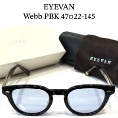【極美品】正規品 EYEVAN Webb PBK 47 ライトブルーレンズ 極美品】正規品 EYEVAN Webb PBK 47 ライトブルーレンズ - メルカリ