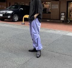 Lui's ルイス ストレッチ イージーパンツ ラベンダー M 日本製のサムネイル