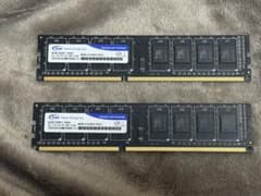 team ddr3 1600 16GB 8GB×2→2セット - メルカリ