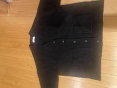 remer 黒 カーディガン ボタン付きのサムネイル
