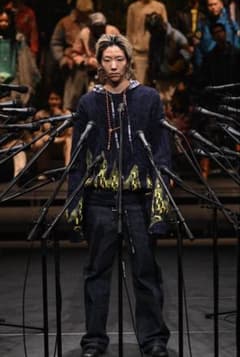 FAF24AW 3D KNIT CREWNECK1FAKEAS FLOWERS - メルカリ
