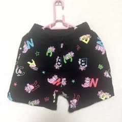 RODEO CROWNS キッズ ハーフパンツ 120 黒 総柄 ショートパンツのサムネイル