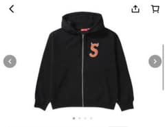 SupremeDevilSLogoZipUpHoodedBlack即完売 - メルカリ