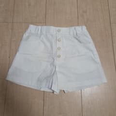 ELLE PETITE キッズ ハーフパンツ ホワイト 120のサムネイル