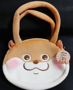 非売品 可愛い嘘のカワウソ ぬいふわ トートバッグ 新品タグ付き