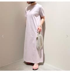 AURALEE オーガニックコットン　Tシャツワンピースのサムネイル