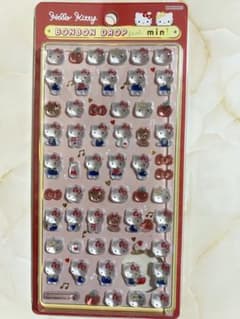 正規品◆ボンボンドロップシール ミニ ハローキティ レッドのサムネイル
