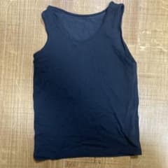 黒いタンクトップ 110cmのサムネイル