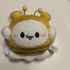 らぶいーず ミツバチになるもん ボールチェーン付きぬいぐるみ ①