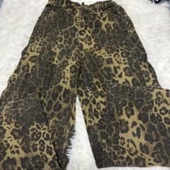 レオパード柄 ワイドパンツのサムネイル