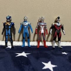 ウルトラマンタイガ　ソフビ フィギュア 4体セットのサムネイル