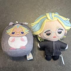 東京リベンジャーズ 灰谷竜胆 ぬいぐるみ マスコット 2種セットのサムネイル