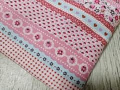 SALE 【廃番&レアすぎる】ベリーコットン シーチング ストロベリーレース
