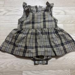 Polo Baby チェック柄ロンパース 80のサムネイル