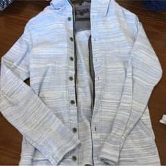 パーカー 青白 ミッシェルクランオム mkオムのサムネイル