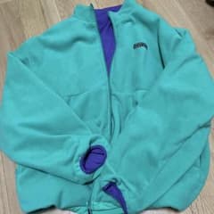 PARKNIK フリースジャケット ターコイズ・パープルのサムネイル