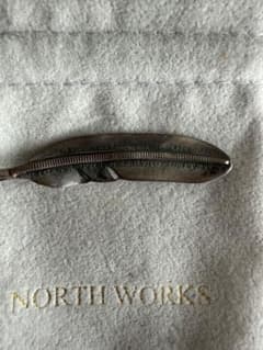 NORTH WORKS コインフェザーペンダントトップ シルバー900 - メルカリ