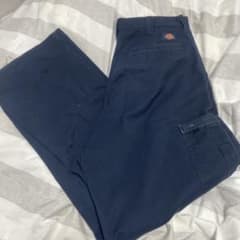 Dickies ワークパンツ 34x32 ネイビーのサムネイル