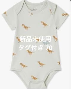 新品 gelato pique ベビー 恐竜柄 ロンパース ボディスーツ 70のサムネイル