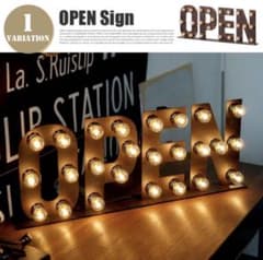 その他 ARTWORKSTUDIO Sign lamp OPEN AW-0403V ARTWORKSTUDIO Sign lamp OPEN AW-0403V - メルカリ