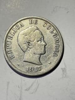 『PCGS AU55』コロンビア50センタボ銀貨（1874年） PCGS AU55』コロンビア50センタボ銀貨（1874年）