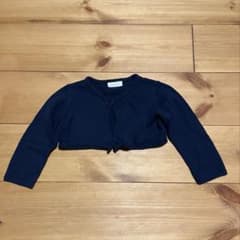 【next baby】ネイビー ボレロ カーディガン
