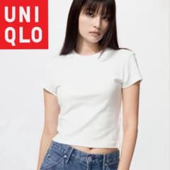新品タグ付き✨UNIQLO ミニTシャツ ホワイト　Lサイズ - 3