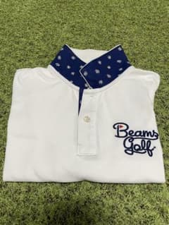 BEAMS GOLF ポロシャツ ホワイト BEAMS GOLF（ビームス ゴルフ） ポロシャツ 「MEN」BEAMS GOLF PURPLE