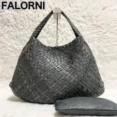 美品】ファロルニ ワンショルダー イントレッチオ ホーボー グリーン系