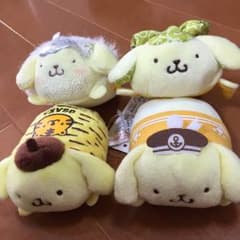 ポムポムプリン まめプチ ぬいぐるみセットのサムネイル