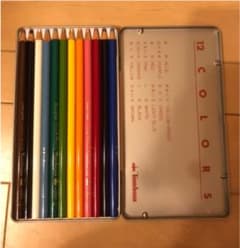 色鉛筆　トンボ　12色のサムネイル
