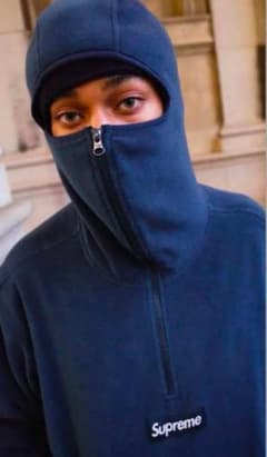 Supreme Polartec® フェイスマスクハーフジップフーディ - メルカリ