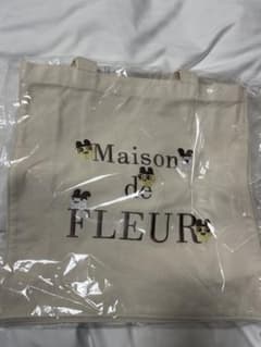 Maison de FLEUR たまごっち　刺繍スクエアトートのサムネイル
