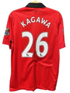 サッカー マンチェスター ユナイテッド 香川真司 ユニフォーム 直筆