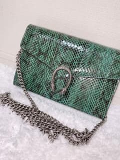 【Gucci】クロコ柄 ショルダーバッグ 長財布のサムネイル