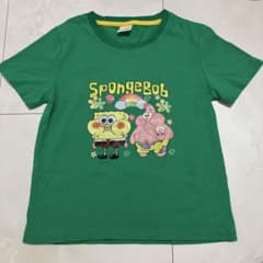 SpongeBob 半袖Tシャツ グリーン 110cm 限定品のサムネイル