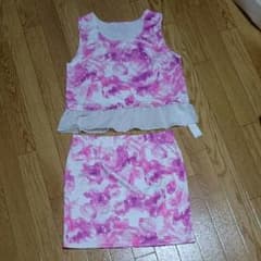 夢展望ペプラムセットアップ大きいサイズのサムネイル