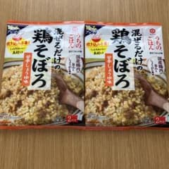 うちのごはん　キッコーマン　混ぜるだけの鶏そぼろのサムネイル
