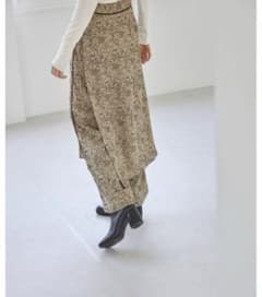 todayful ジャガードレイヤードパンツ 未使用のサムネイル