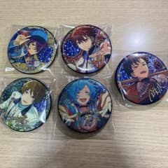 あんスタ 星之所向缶バッジ 流星隊 守沢千秋/南雲鉄虎/深海奏汰/高峯翠