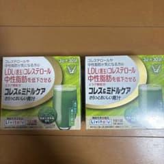 Livita コレス&ミドルケア さらっとおいしい青汁 3g×30袋　2箱セットのサムネイル