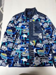 カステルバジャック スポーツ・21 秋冬 AW・キャンプ柄 フリース ブルゾンのサムネイル