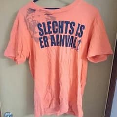 オレンジTシャツ値下げのサムネイル