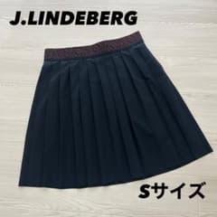 超美品 ジェイリンドバーグ スカート プリーツ ネイビー Sサイズ