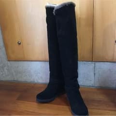 あや様専用  黒ブーツ新品未使用のサムネイル