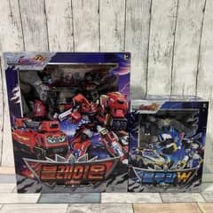 メタルカードボットW ブレイオン ブルーコップ グランブルーレオン ロボ