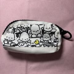 ポチャッコ　筆箱　ジャンボジップ　黒　白のサムネイル