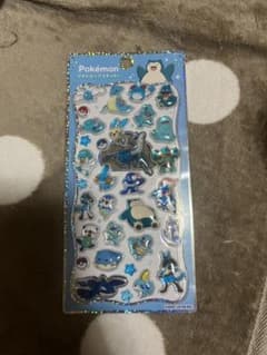 ポケモン プチドロップステッカー ブルーのサムネイル